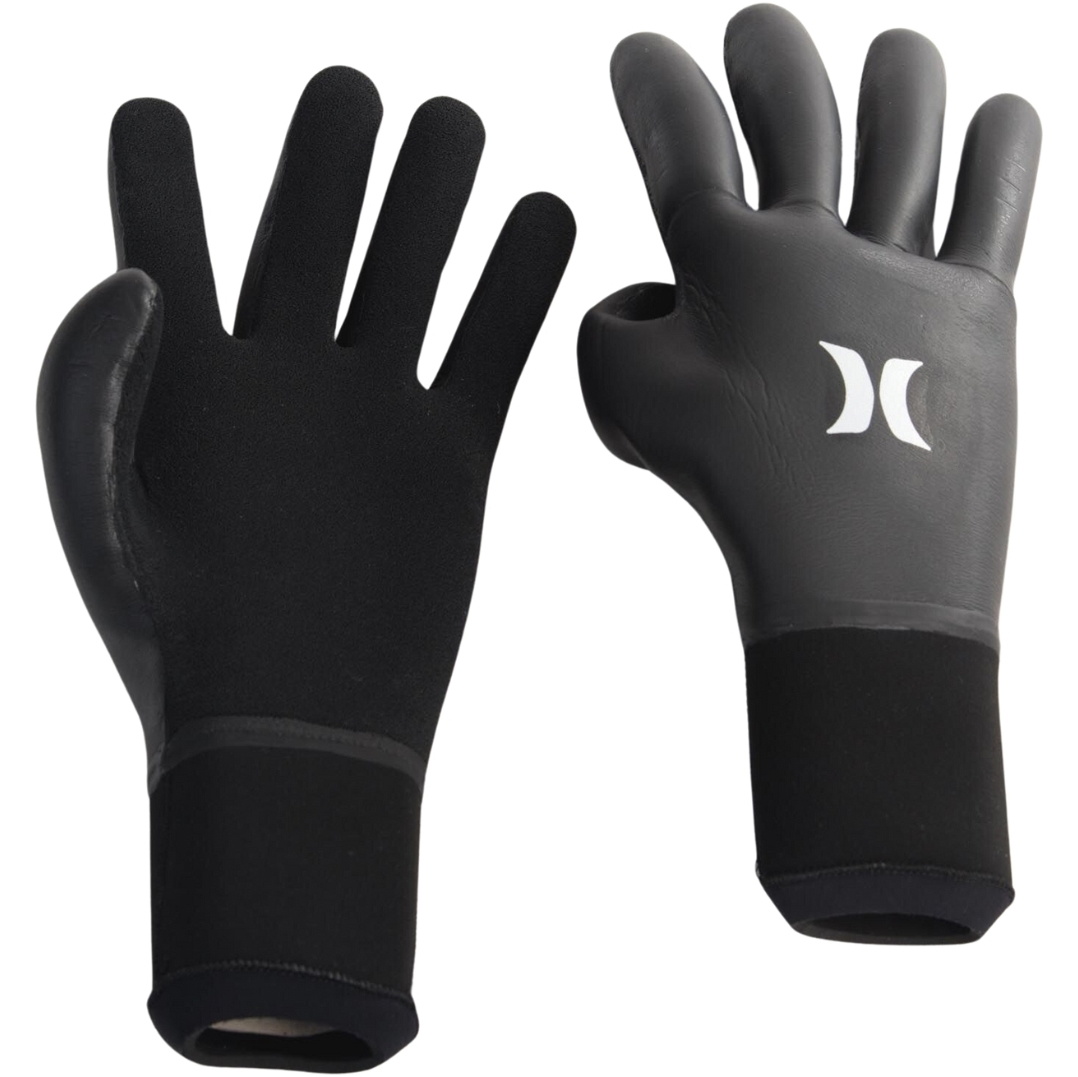 2025 Hurley Advantage Plus 3mm Wetsuit Gloves BV7393 - Black